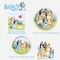 Bluey Birthday Party Supplies | Bluey Party Decorations | Bluey Plates | Bluey Napkins | Bluey Tableware | Bluey Balloons | Bluey Birthday Decorations (Party Pack)